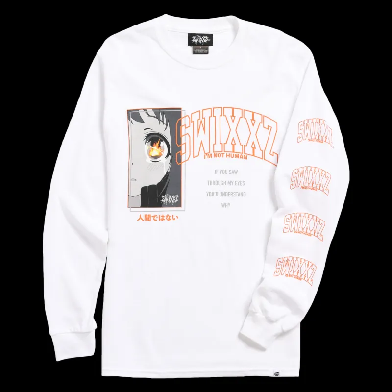 Thru My Eyes Long Sleeve Tee sold by SWIXXZ by Maggie Lindemann