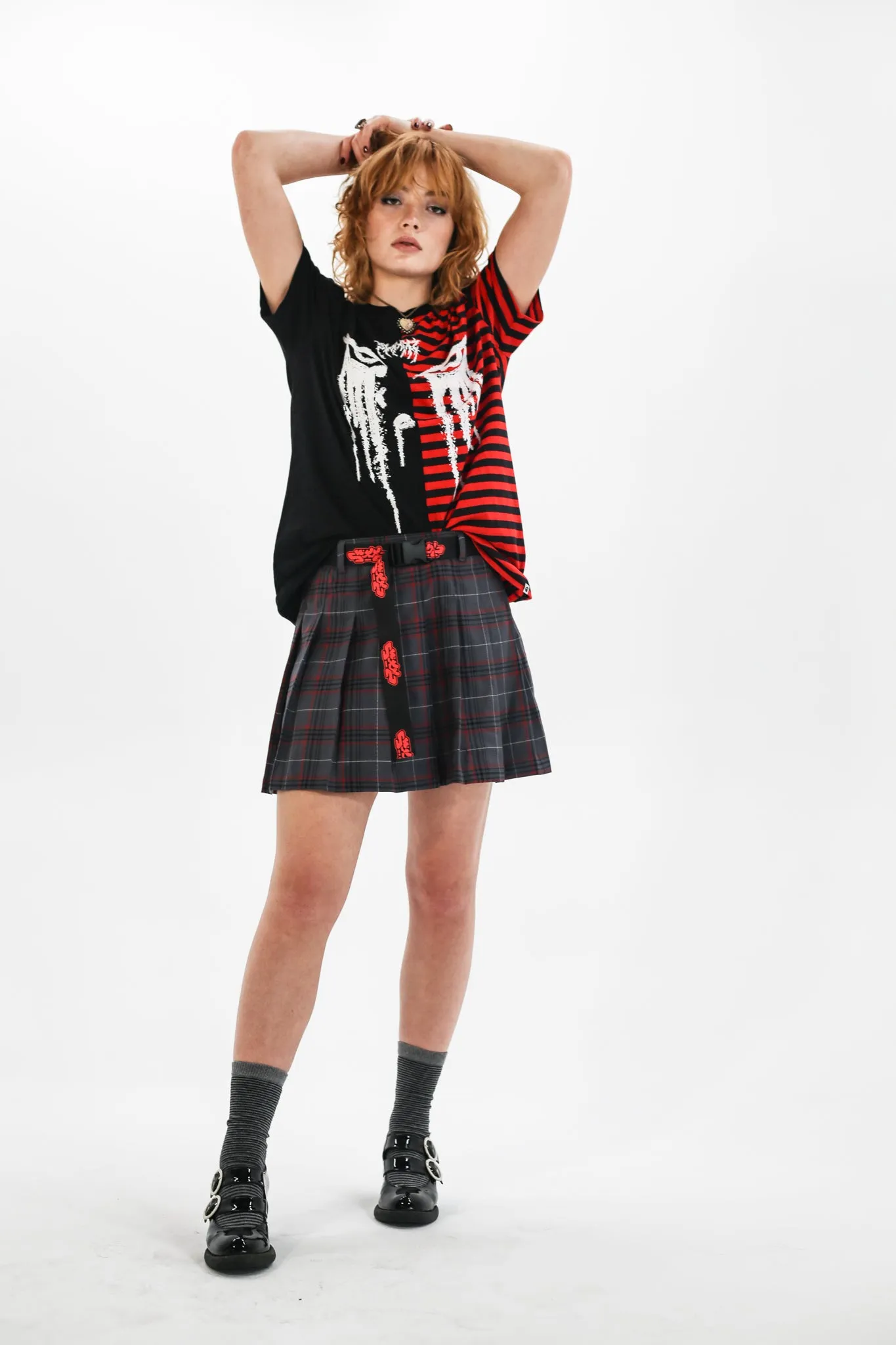 Eyes Split Short Sleeve Tee sold by SWIXXZ by Maggie Lindemann product image thumbnail 5