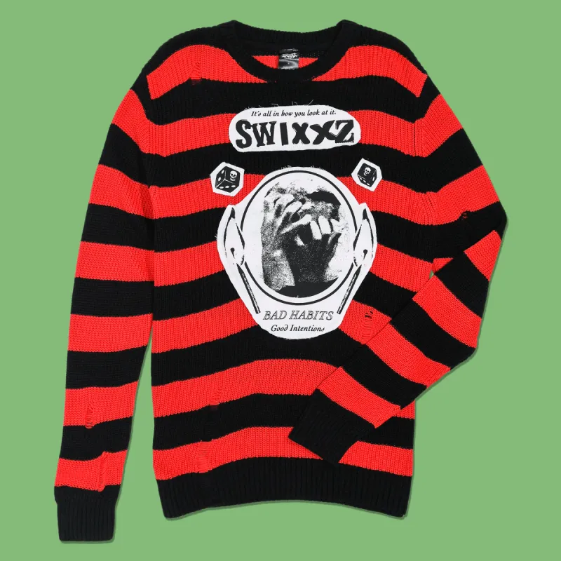 Flash Sheet Crewneck Sweater sold by SWIXXZ by Maggie Lindemann