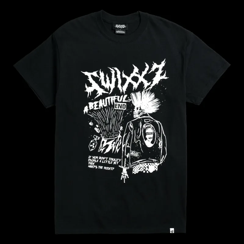 Beautiful End Short Sleeve Tee sold by SWIXXZ by Maggie Lindemann