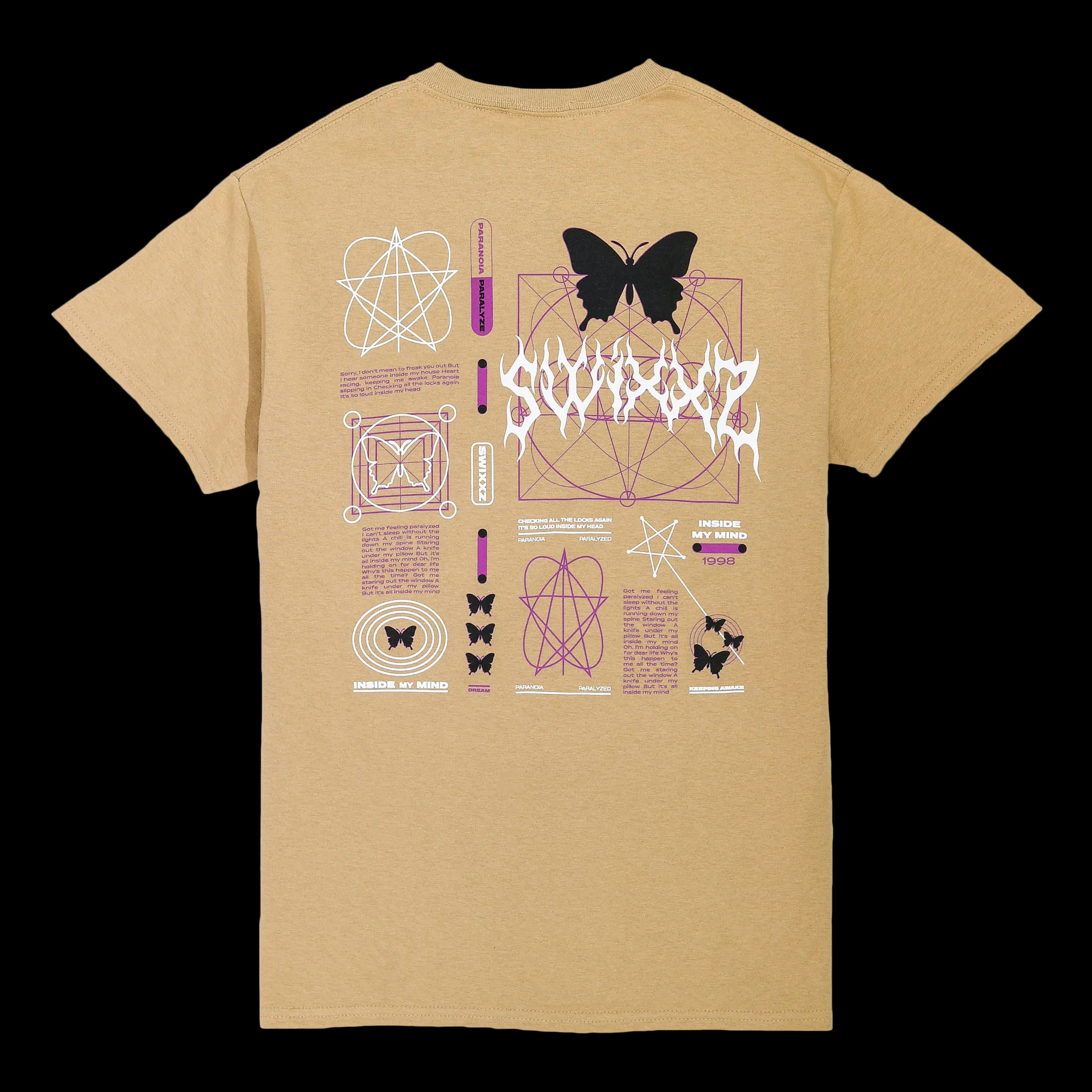 Soft Geometric Short Sleeve Tee sold by SWIXXZ by Maggie Lindemann product image thumbnail 2