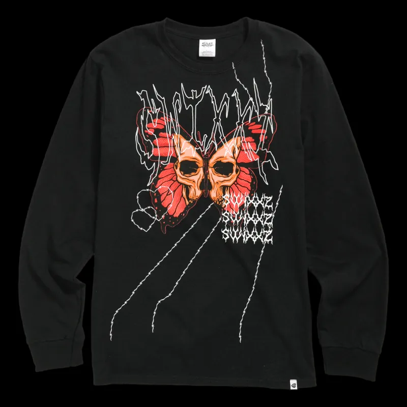 Cut-Throat Long Sleeve Tee sold by SWIXXZ by Maggie Lindemann
