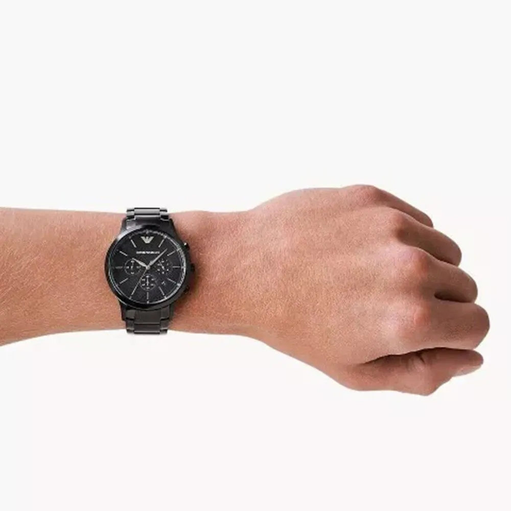 Emporio Armani AR2485 Men's Black Metal Watch sold by Watch & Watch product image thumbnail 4