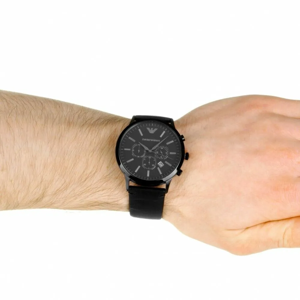 Emporio Armani AR2461 Sportivo Chronograph Black Men's Watch sold by Watch & Watch product image thumbnail 5