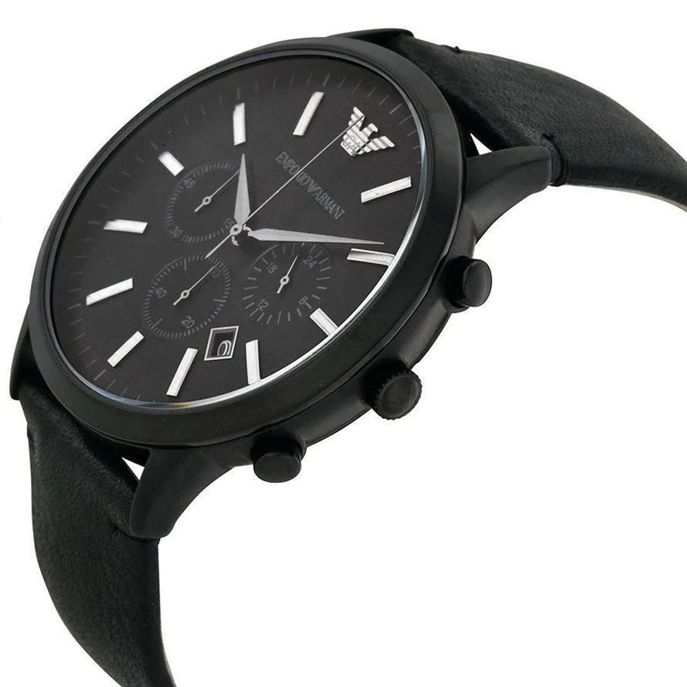 Emporio Armani AR2461 Sportivo Chronograph Black Men's Watch sold by Watch & Watch product image thumbnail 3