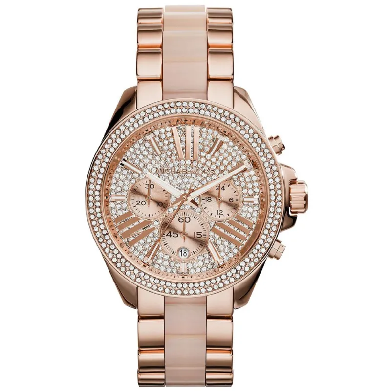 Michael Kors MK6096 Wren Ladies Rose Gold Watch sold by Watch & Watch