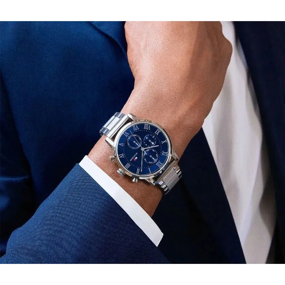Tommy Hilfiger 1791456 Kane Blue Dial Men's Watch sold by Watch & Watch product image thumbnail 3
