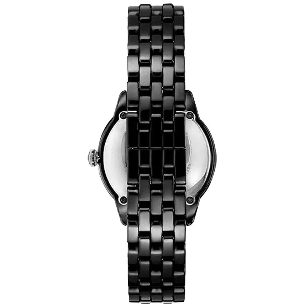 Emporio Armani AR1478 Ladies Ceramica Black Crystal Watch sold by Watch & Watch product image thumbnail 2