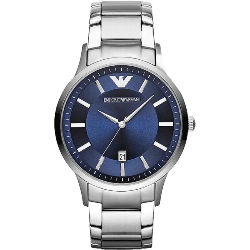 Emporio Armani AR2477 Classic Blue dial Men's Watch sold by Watch & Watch