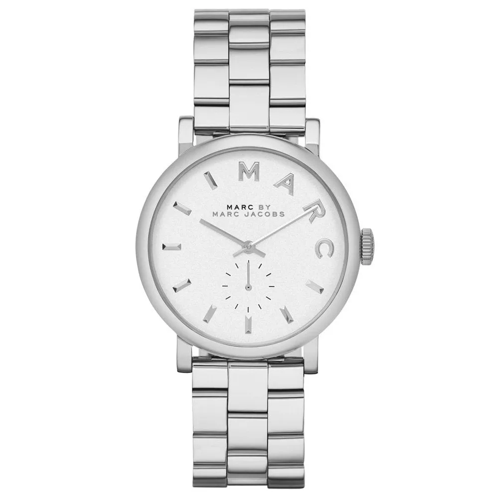 Marc Jacobs MBM3242 Baker Silver Ladies Watch sold by Watch & Watch