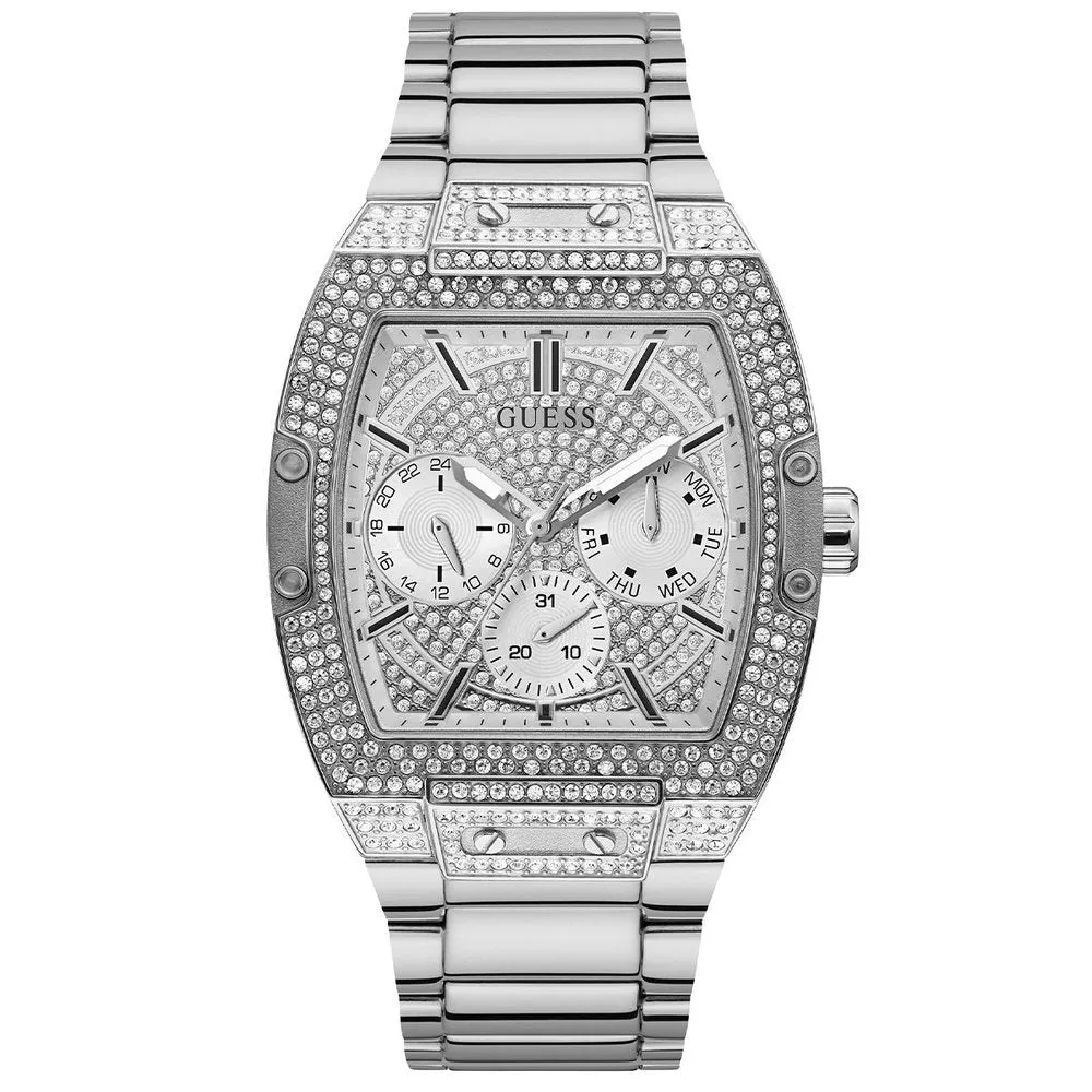 Guess GW0094G1 Phoenix Silver Nightlife Men's Watch sold by Watch & Watch