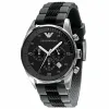 Emporio Armani AR5866 Men's Sportivo Watch Black sold by Watch & Watch