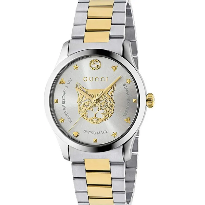 Gucci YA1264074 G-Timeless Two-Tone Unisex Watch sold by Watch & Watch