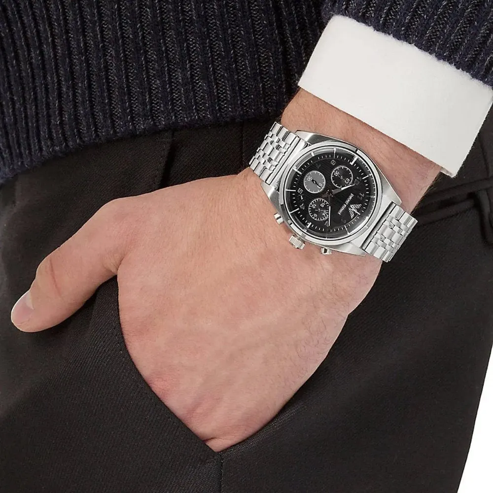 Emporio Armani AR0373 Franco Chronograph Men's Watch sold by Watch & Watch product image thumbnail 4