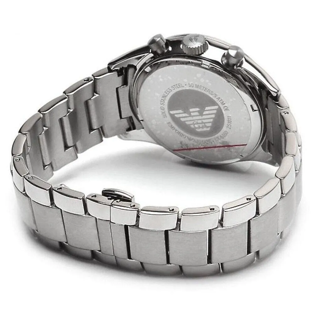 Emporio Armani AR5860 Blue Dial Chronograph Men's Watch sold by Watch & Watch product image thumbnail 2