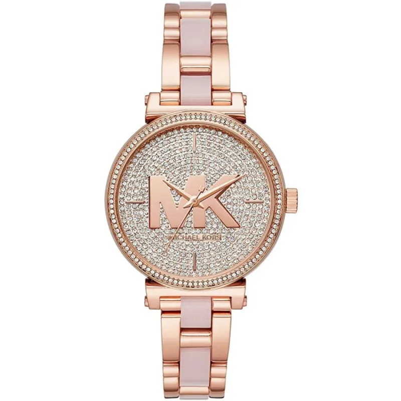 Michael Kors MK4336 Sofie Rose Gold-Tone Ladies Watch sold by Watch & Watch