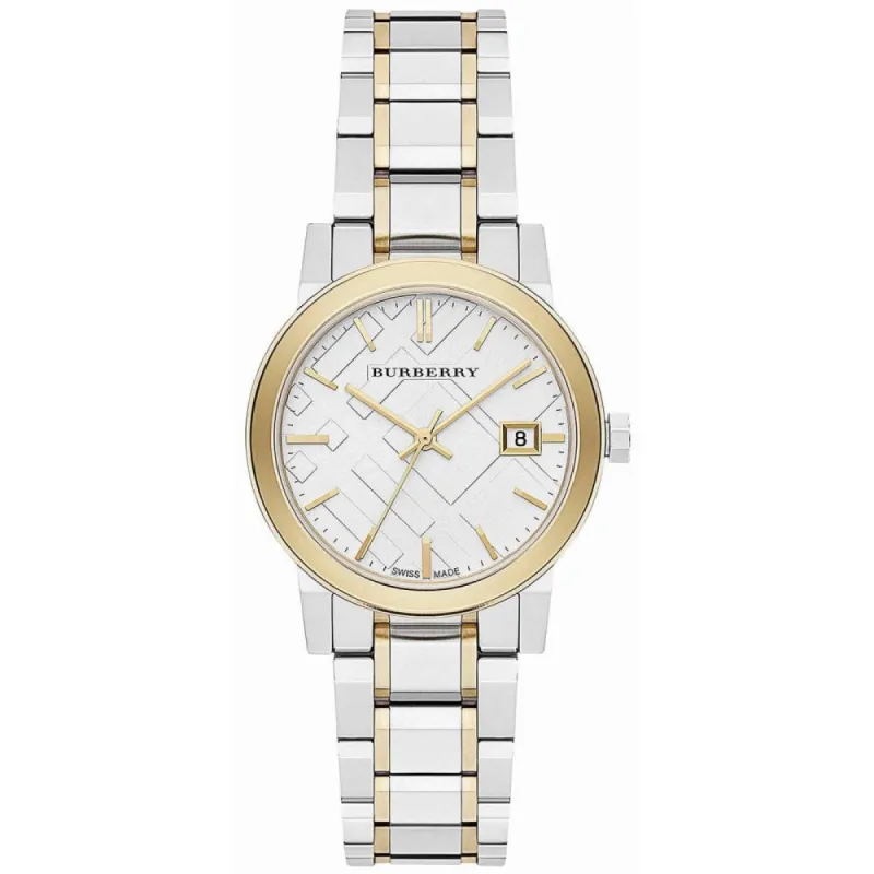 Burberry BU9115 Ladies Two Tone The City Watch sold by Watch & Watch