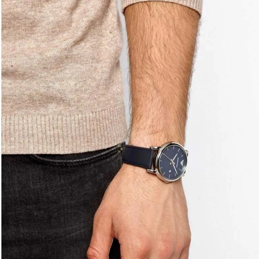 Emporio Armani AR1731 Blue Dial Men's Watch sold by Watch & Watch product image thumbnail 4