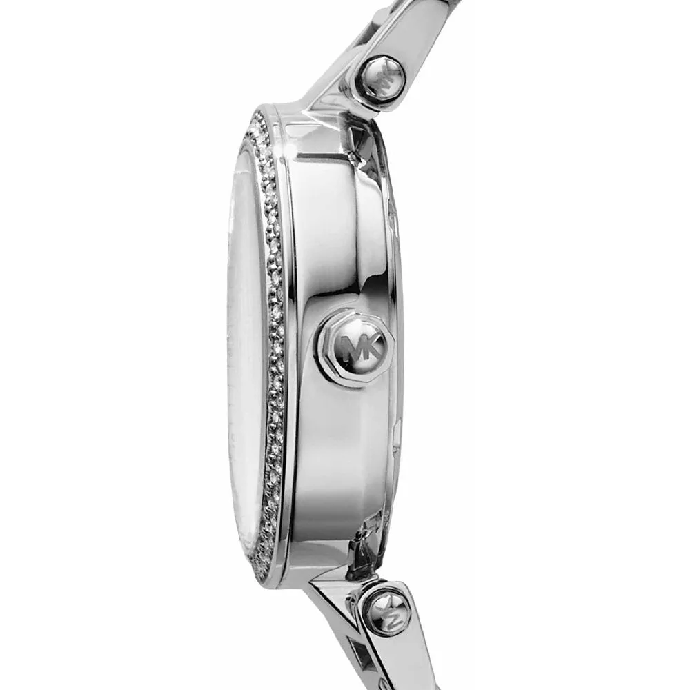Michael Kors MK5615 Ladies Mini Parker Silver Watch sold by Watch & Watch product image thumbnail 3