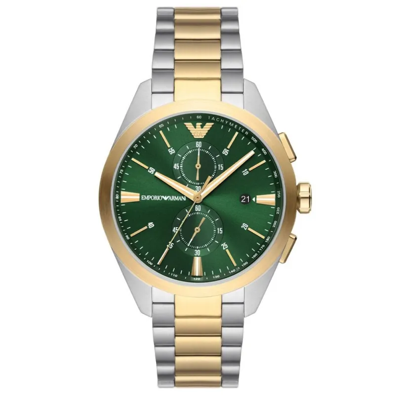 Emporio Armani AR11511 Chronograph Two-Tone Men's Watch sold by Watch & Watch
