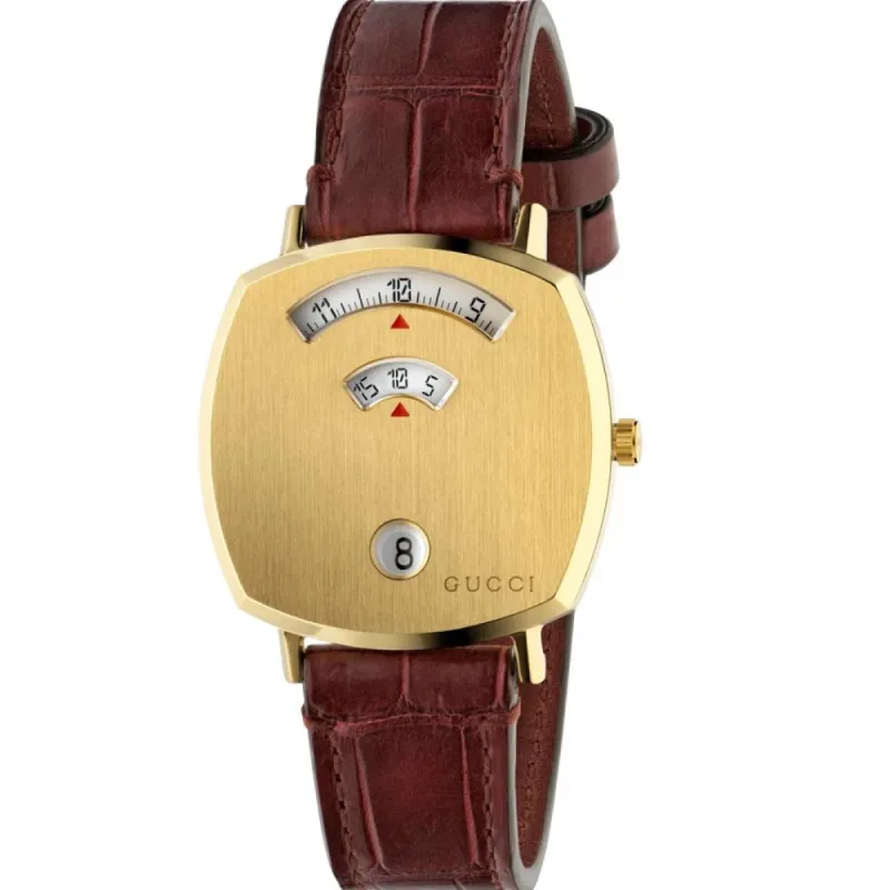 Gucci YA157405 GRIP Gold Unisex Watch sold by Watch & Watch