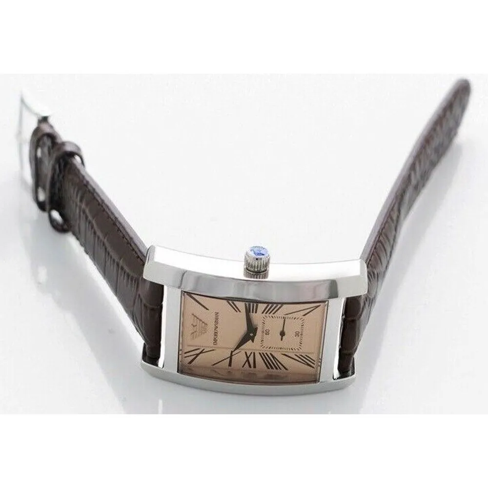 Emporio Armani AR0154 Classic Brown Men's Watch sold by Watch & Watch product image thumbnail 3