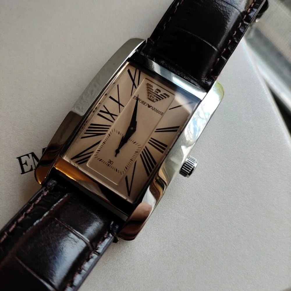 Emporio Armani AR0154 Classic Brown Men's Watch sold by Watch & Watch product image thumbnail 2