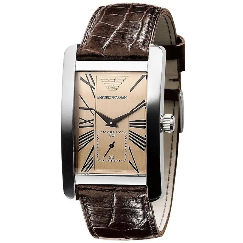 Emporio Armani AR0154 Classic Brown Men's Watch sold by Watch & Watch