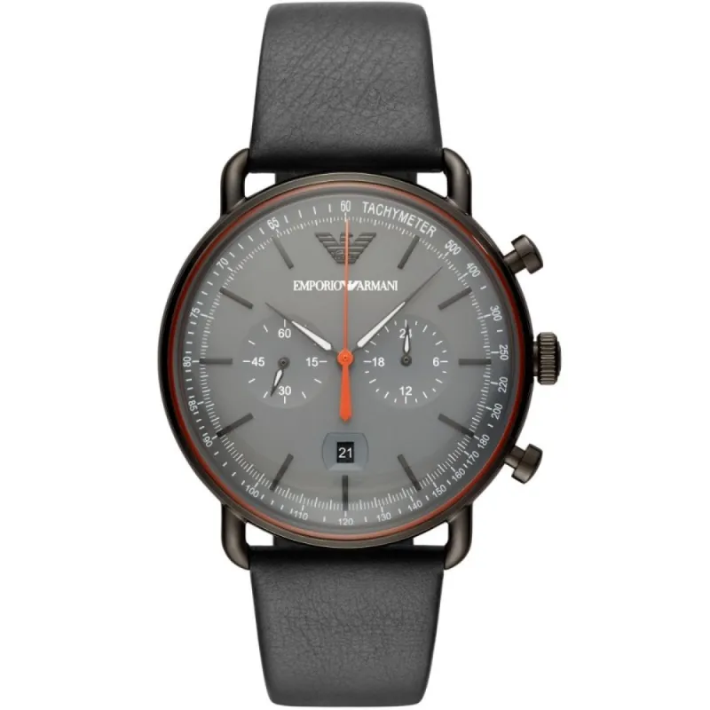 Emporio Armani AR11168 Grey Chronograph Men's Watch sold by Watch & Watch