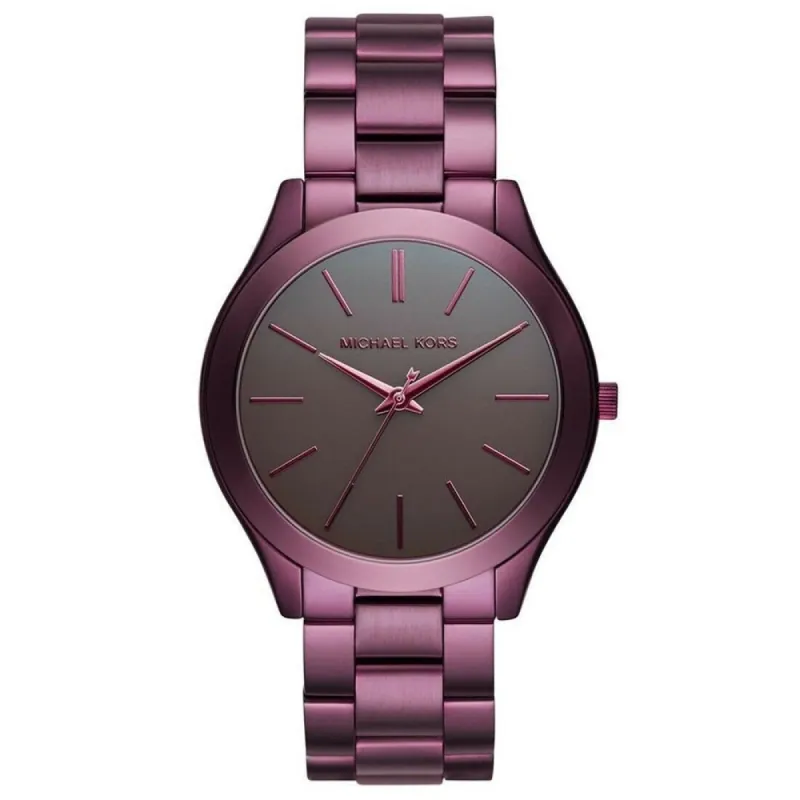 Michael Kors MK3551 Plum Tone Slim Runway Women's Watch sold by Watch & Watch