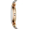 Emporio Armani AR1840 Two Tone Gianni Stainless Steel Ladies Watch sold by Watch & Watch