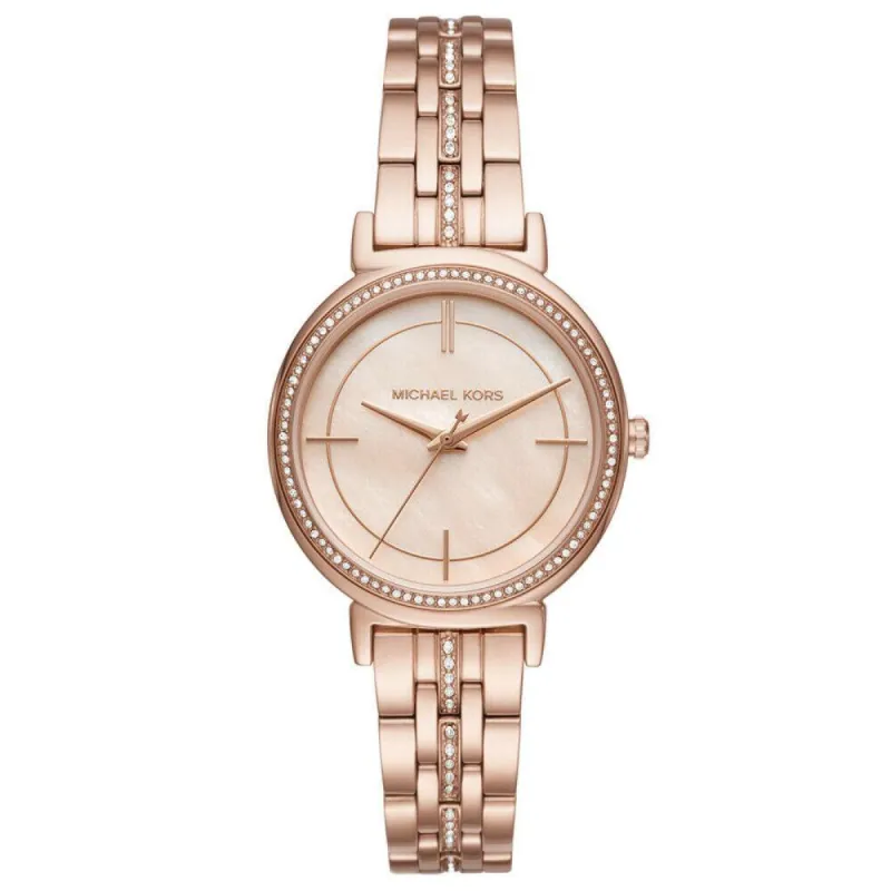 Michael Kors MK3643 Cinthia Mother Of Pearl Dial Women's Watch sold by Watch & Watch