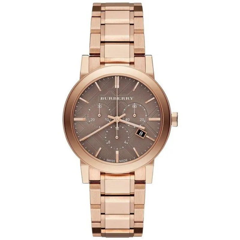 Burberry BU9754 The City Rose Gold-Tone Ladies Watch sold by Watch & Watch
