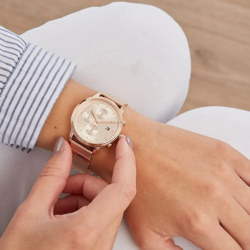 Tommy Hilfiger 1781907 Chronograph Rose Gold Ladies Watch sold by Watch & Watch product image thumbnail 4