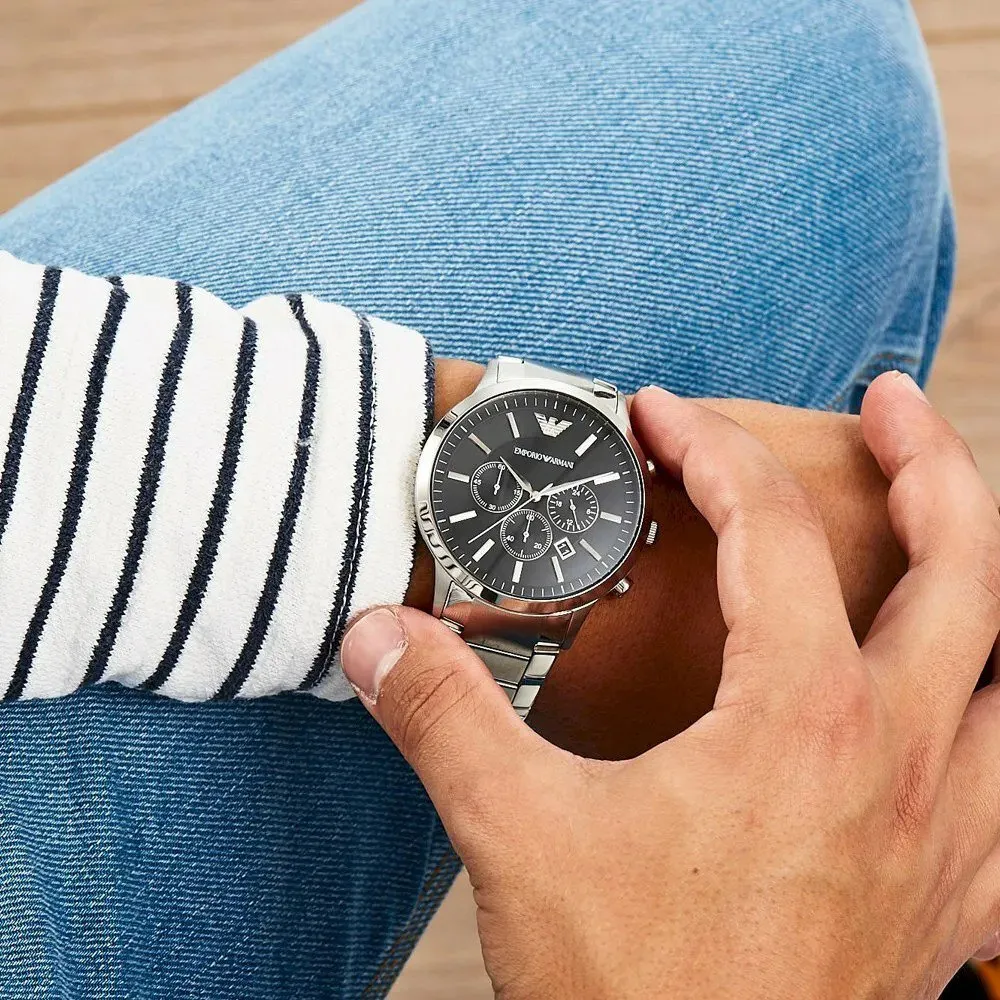 Emporio Armani AR2460 Sportivo Chronograph Men's Watch sold by Watch & Watch product image thumbnail 4