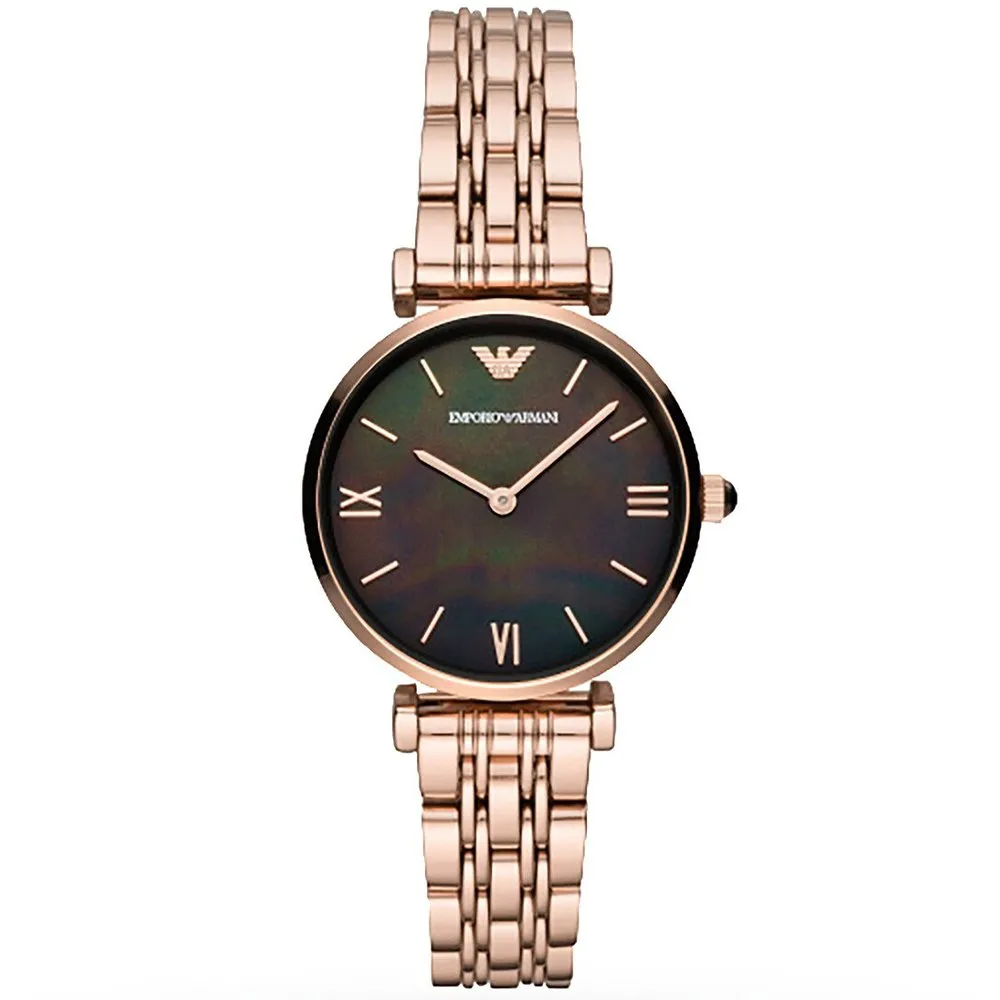Emporio Armani AR11145 Ladies Watch T-Bar Gianni Rose Gold sold by Watch & Watch