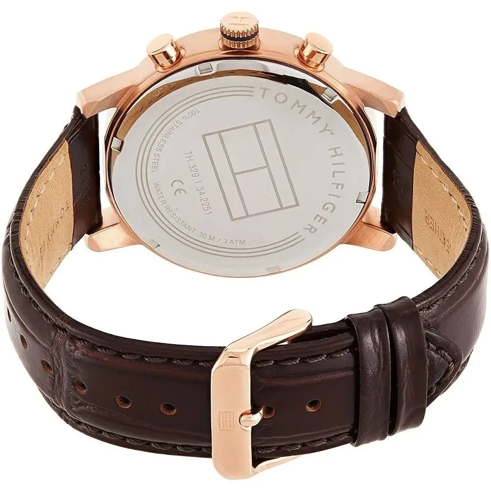 Tommy Hilfiger 1791399 Kane Brown Leather Men's Watch sold by Watch & Watch product image thumbnail 2