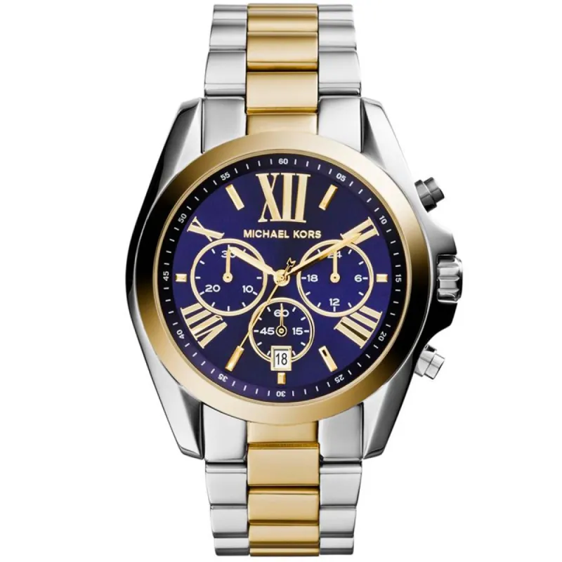 Michael Kors MK5976 Bradshaw Ladies Watch Silver/Gold sold by Watch & Watch