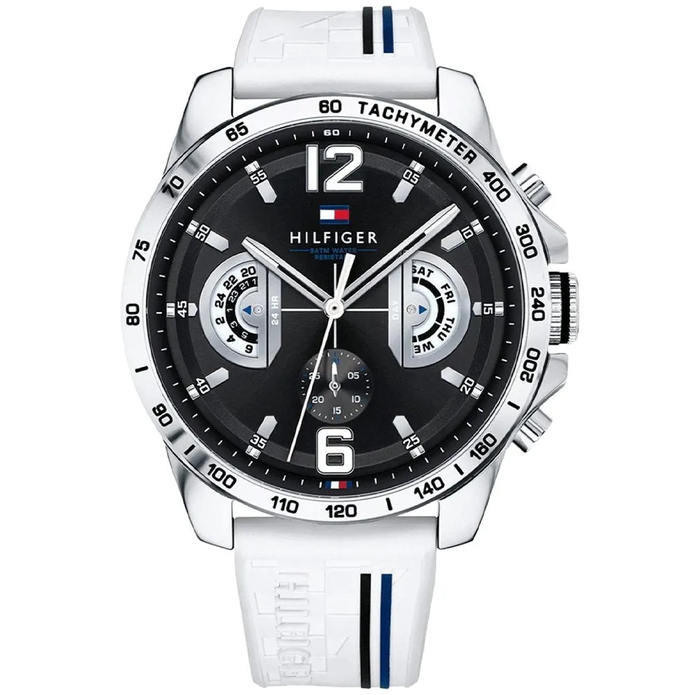 Tommy Hilfiger 1791475 White Decker Men's Watch sold by Watch & Watch
