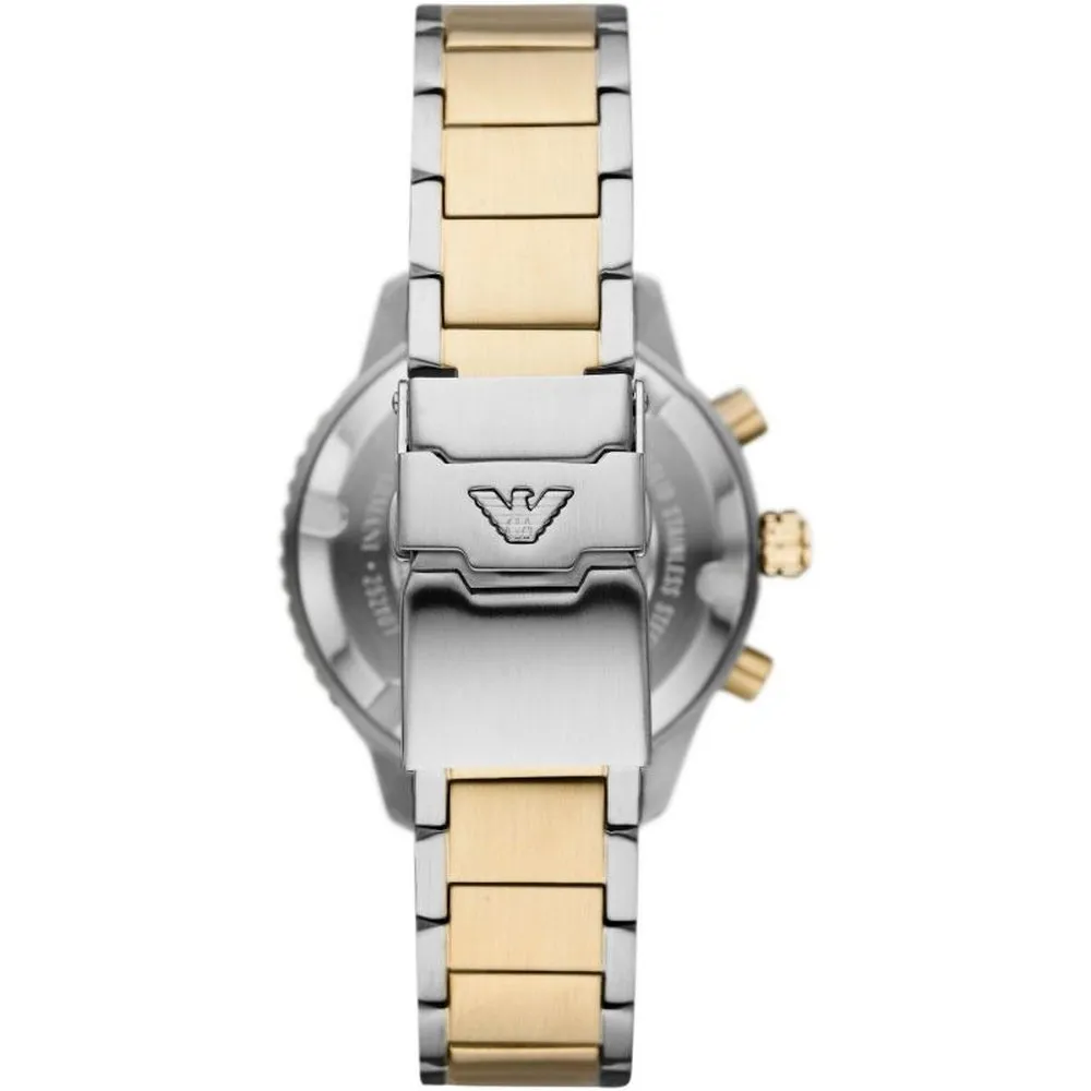 Emporio Armani AR11362 Chronograph Diver Two Tone Men's Watch sold by Watch & Watch product image thumbnail 2
