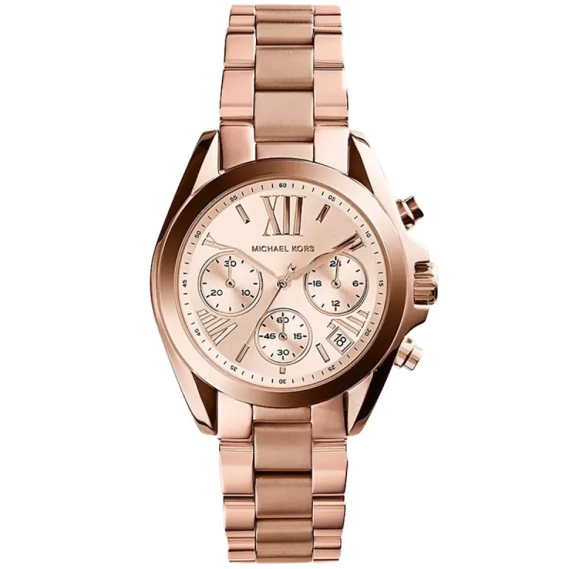Michael Kors MK5799 Rose Gold Bradshaw Ladies Watch sold by Watch & Watch