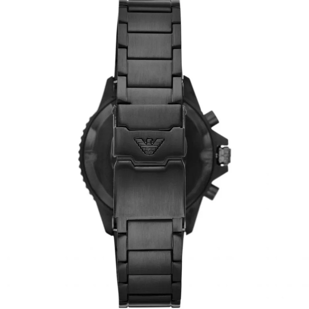 Emporio Armani AR11363 All Black Chronograph Men’s Watch sold by Watch & Watch product image thumbnail 2