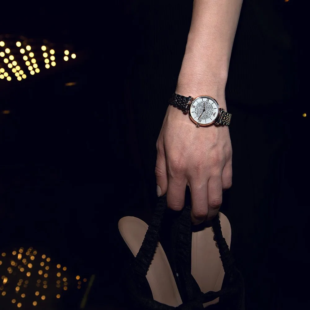 Emporio Armani AR1926 Ladies Watch T-Bar Gianni Two-Tone sold by Watch & Watch product image thumbnail 4