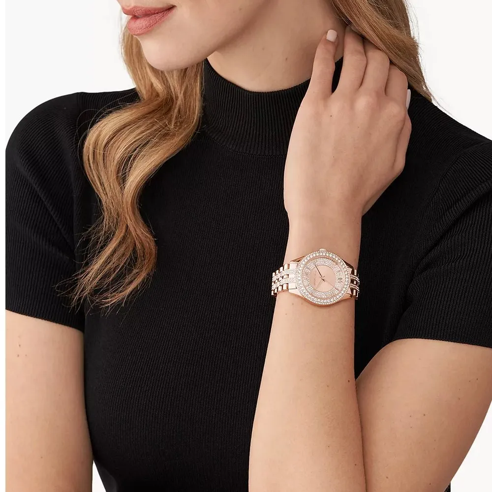 Michael Kors MK4710 Harlowe Rose Gold-Tone Ladies Watch sold by Watch & Watch product image thumbnail 4