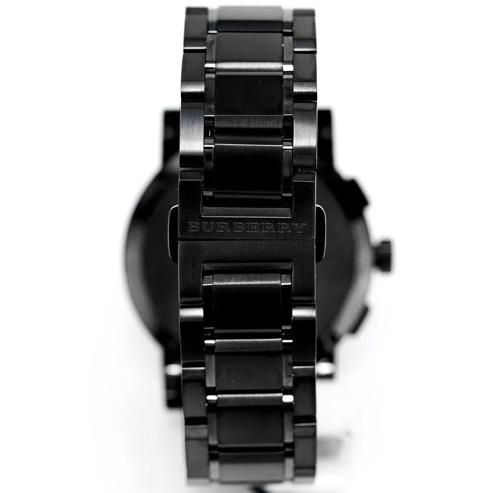 Burberry BU9365 Chronograph The City Gun Metal Men's Watch sold by Watch & Watch product image thumbnail 2