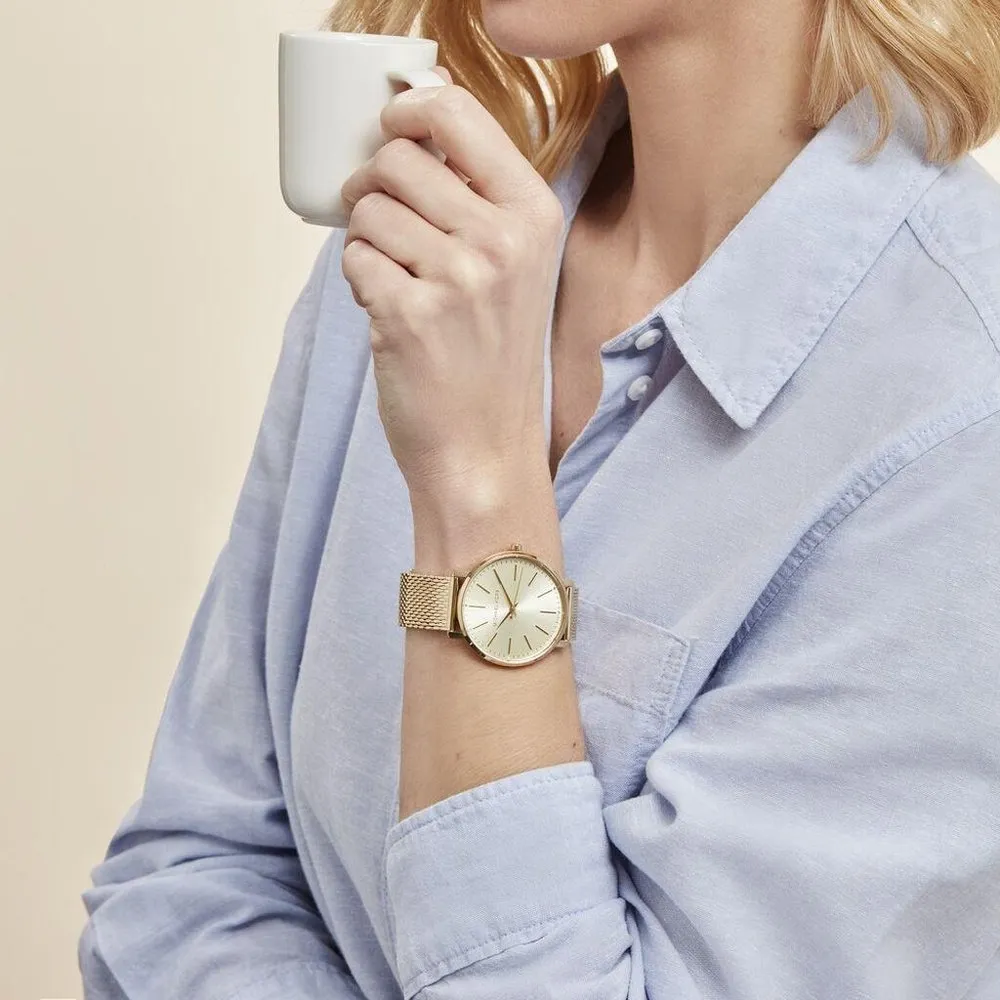 Michael Kors MK4339 Pyper Quartz Crystal Gold Dial Women's Watch sold by Watch & Watch product image thumbnail 2