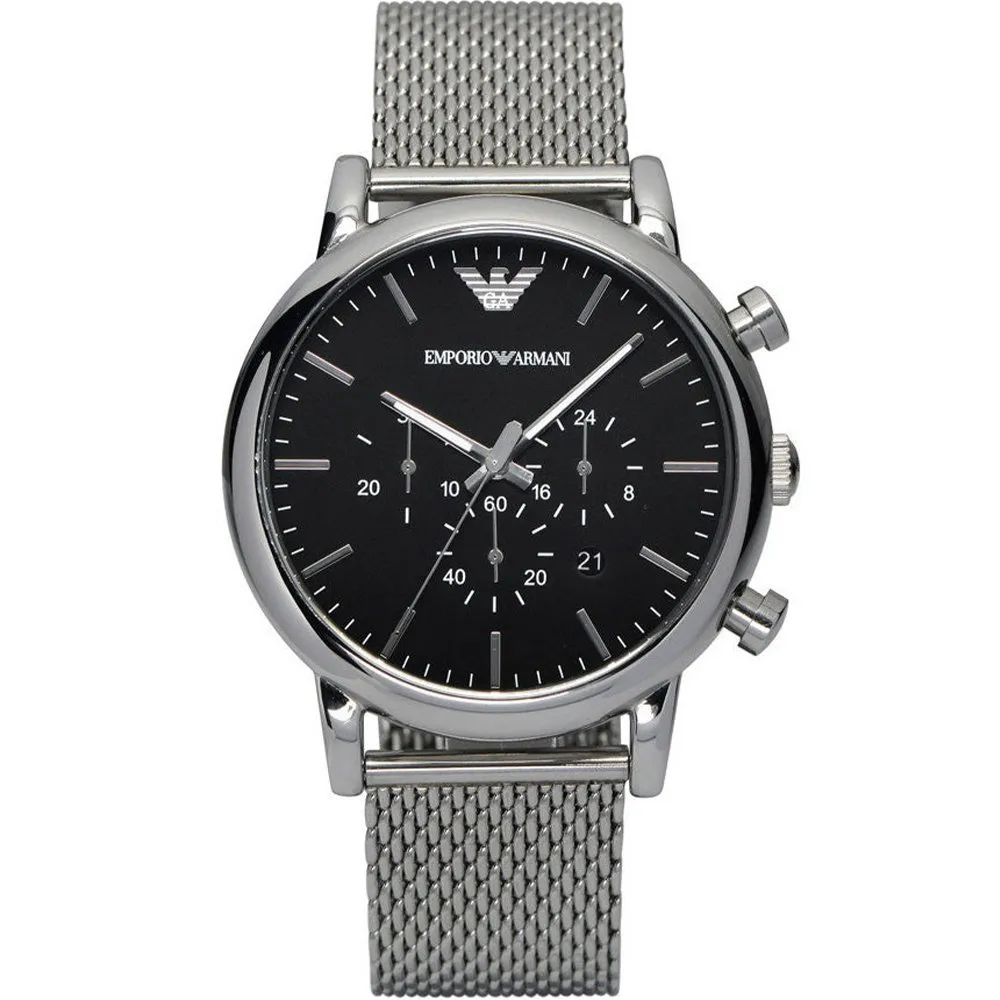 Emporio Armani AR1811 41mm Men's Luigi Chronograph Watch sold by Watch & Watch