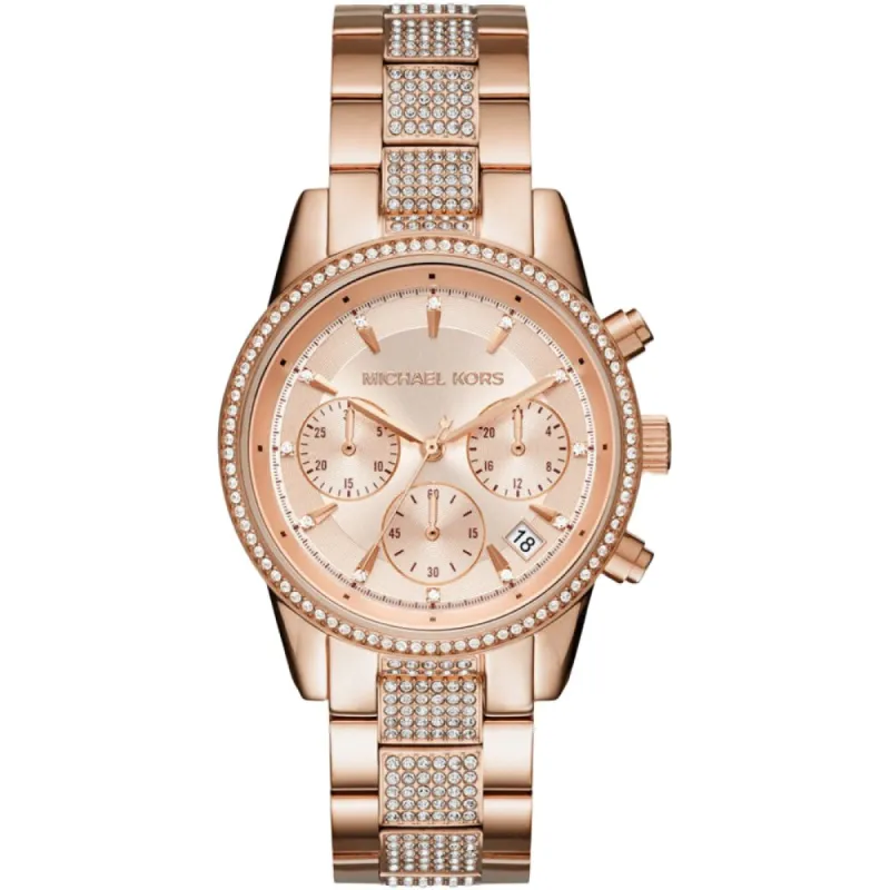 Michael Kors MK6485 Ritz Chronograph Ladies Watch sold by Watch & Watch