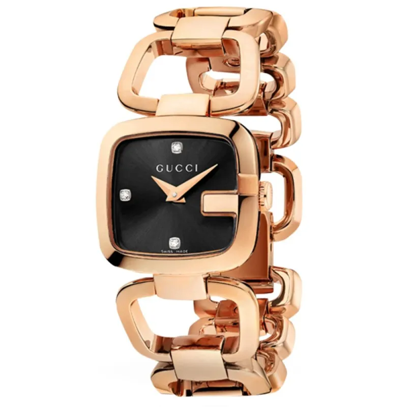 Gucci YA125512 G-Timeless Rose Gold Ladies Watch sold by Watch & Watch