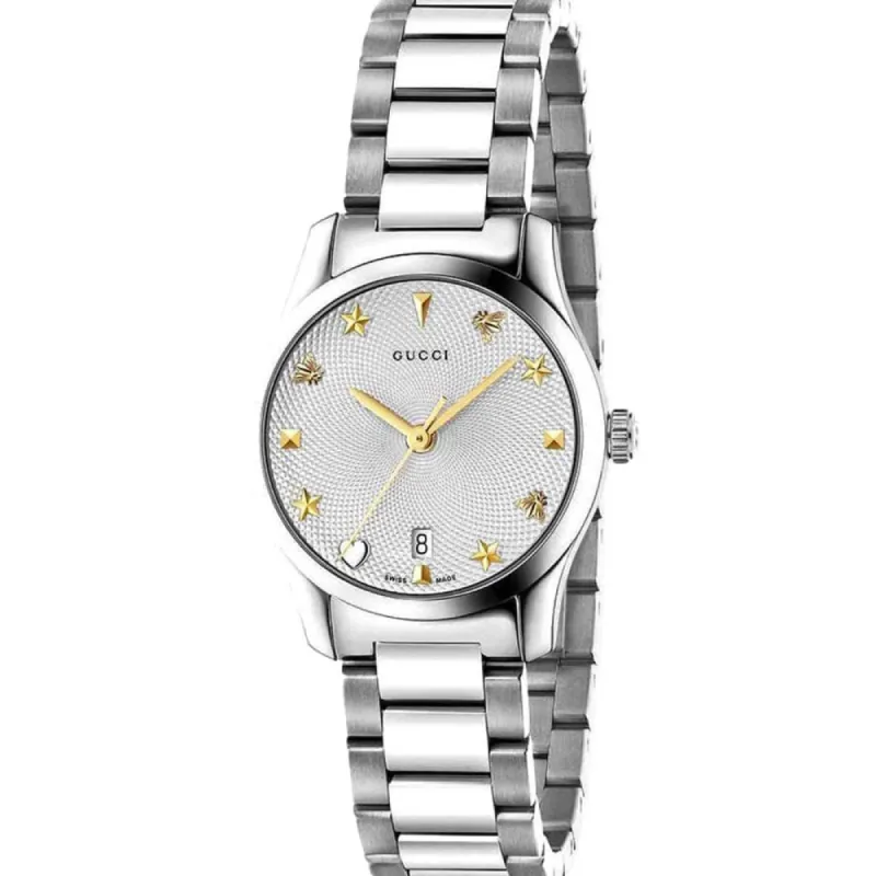 Gucci YA126572A G-Timeless 27mm Ladies Watch sold by Watch & Watch